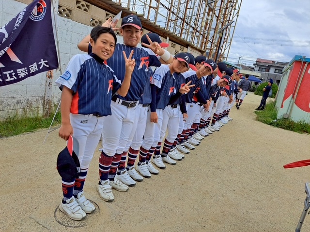 第17回報知旗争奪関西さわやか大会2回戦⚾1年生